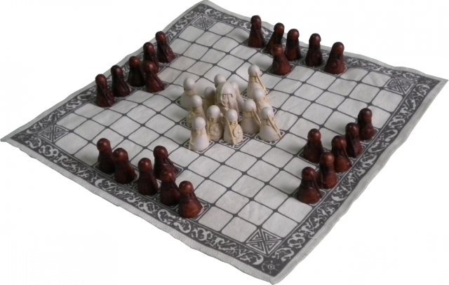 The Viking Game Reviewed  Hnefatafl: the Game of the Vikings