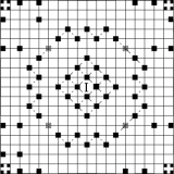 Facsimile of the diagram from the Corpus Christi manuscript.