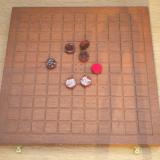 Dardell Hnefatafl: showing off the pieces.