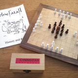 Compact 37-piece Hnefatafl Game